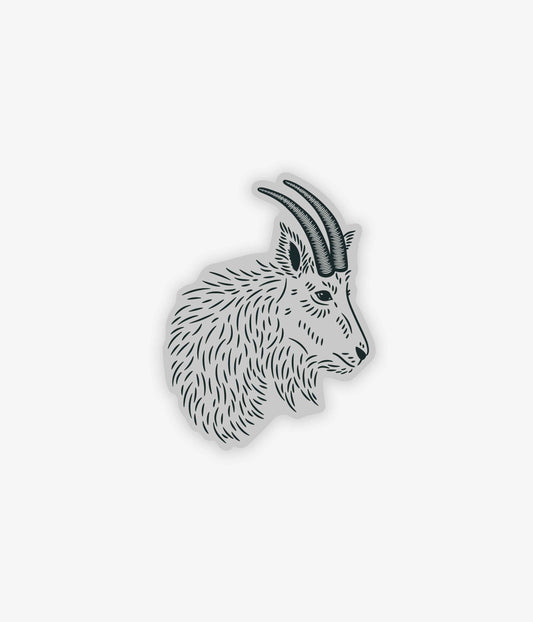 Large Goat Head Sticker