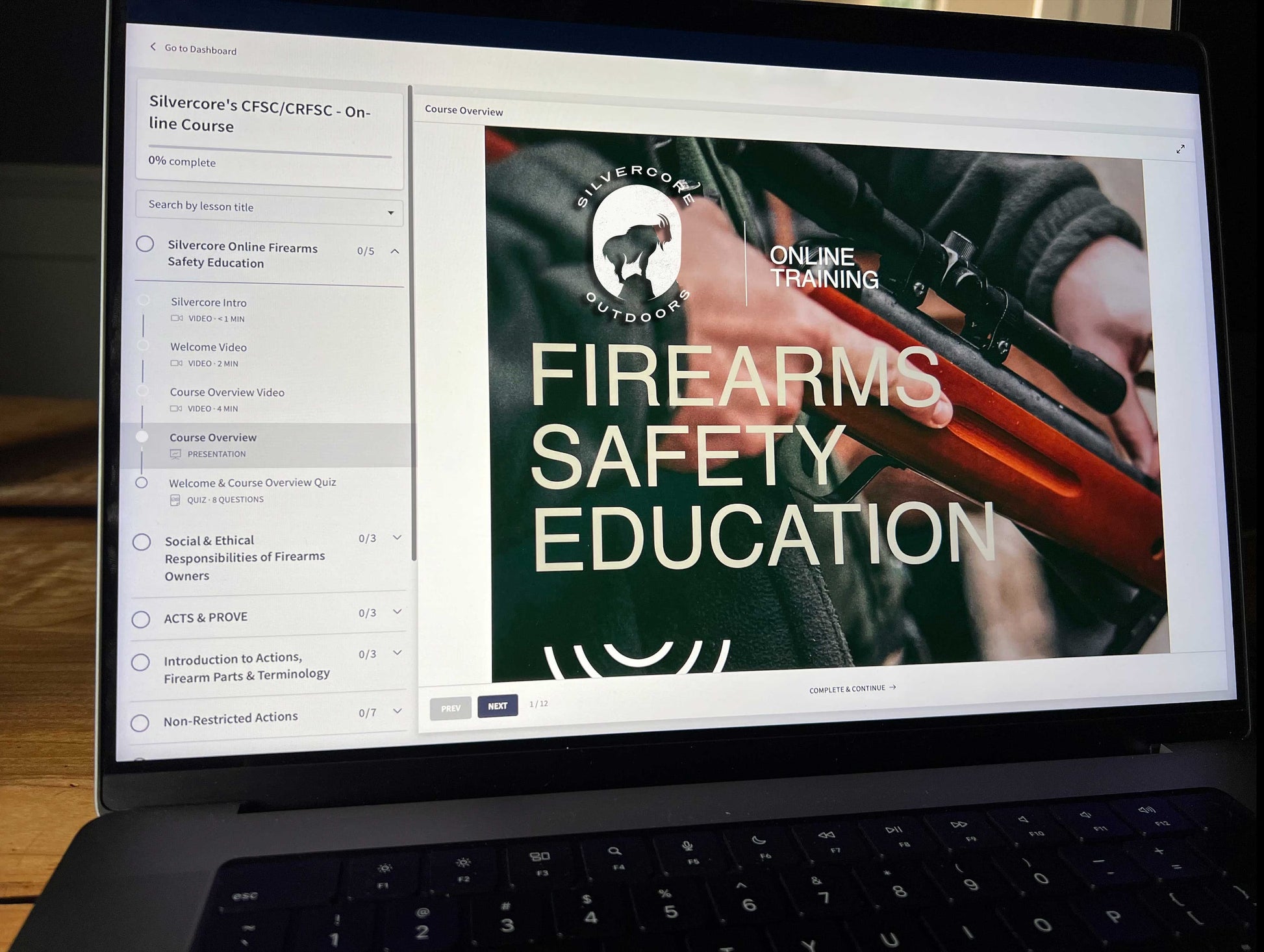 Canadian Firearms Safety Course and Restricted Firearms Safety Course Online Study