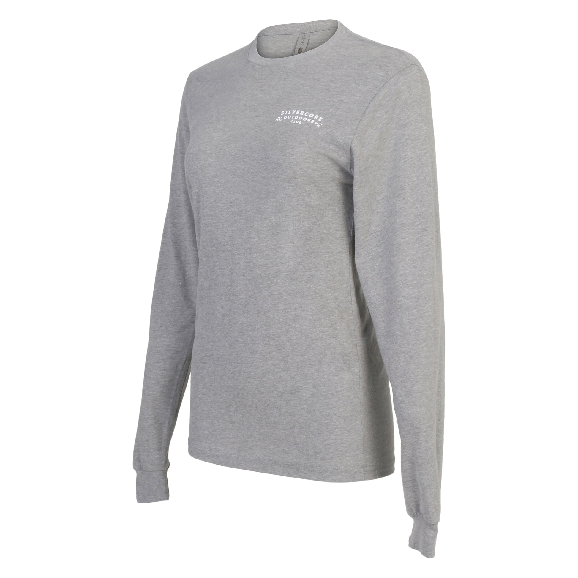 Side view of Silvercore Long Sleeved Tee